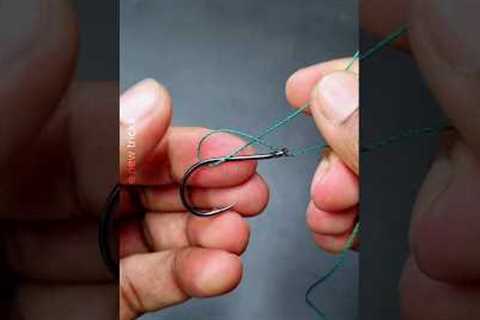 Easiest Fishing Hook Knot #shots