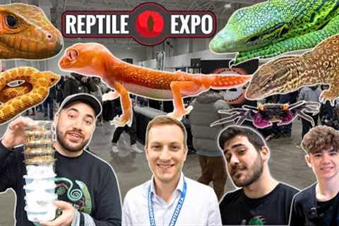 I BOUGHT 6 LIZARDS AND 4 MYSTERY PETS AT THE TORONTO REPTILE EXPO! March 2024