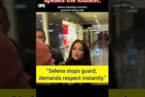 Selena Gomez Checks Disrespect While Benny Watches 😮