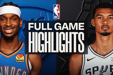 THUNDER at SPURS | FULL GAME HIGHLIGHTS | December 23, 2025