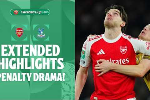 PENALTY DRAMA! | Arsenal v Crystal Palace extended highlights