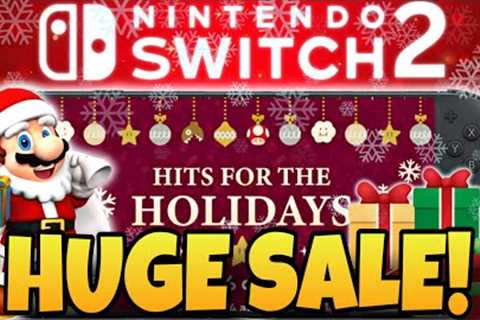 CRAZY NEW Nintendo Switch 2 Holiday Games Sale Just Dropped!
