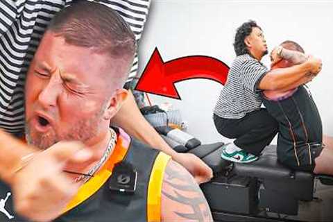12 CHIROPRACTORS *FAILED* TO CRACK HIS BACK‼️😭 | Asmr Back Pain &amp; Neck Pain | Dr Tubio