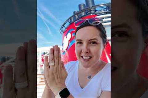 Can you do this trick? Disney gave us free tickets #disneytreasure #DisneyCruiseLine