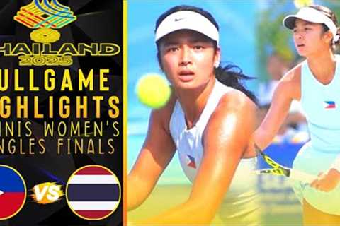 Philippines vs Thailand Women's Tennis | SEA Games 2025 Gold Medal match!