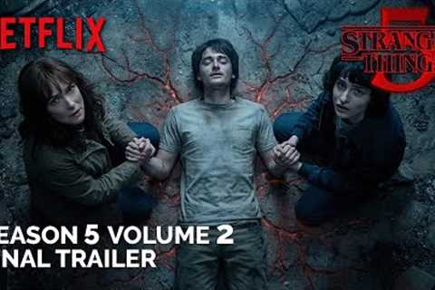 Stranger Things - Season 5 Volume 2 Final Trailer – Will’s Last Vision | NETFLIX | 25 Dec, 2025