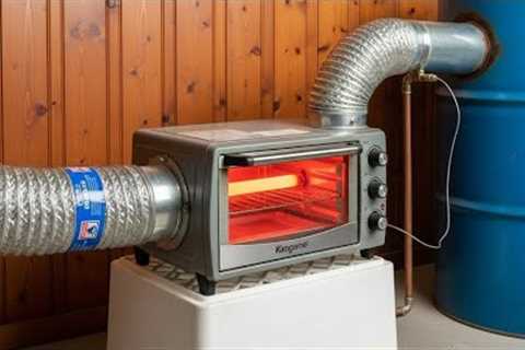 Free Winter Warmth! I Made My Own Heating Project at Home – Zero Electricity Bill ❄️🔥