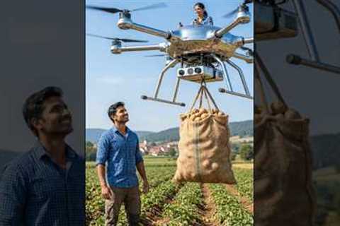 Smart Farming with Drone Technology | Future of Agriculture 🚁🌾
