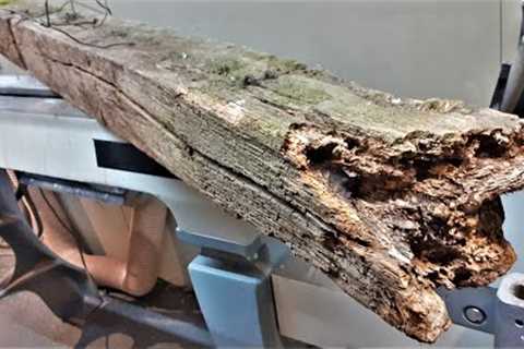 How Many Pieces Can I Make From an Old Oak Gate Post ??