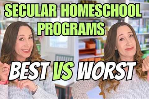 BEST Secular Online Homeschooling Programs - 7 Secular Online Homeschool Curriculums for 2024!