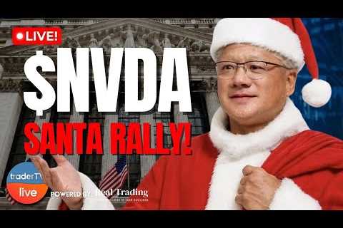 Intel CRASHES @NVIDIA  +3% 🚨 Stock Market Early Close &amp; Santa Claus Rally | LIVE Trading