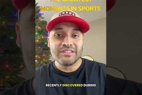 The greatest moment in sports history!!!