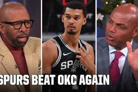 Inside the NBA reacts to Spurs' 3rd win vs. Thunder this season: 'They have their number' - Kenny