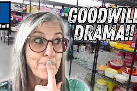 Thrift With Me at GOODWILL Grand Opening in Las Vegas | What's the DRAMA with the Niche Lady?!