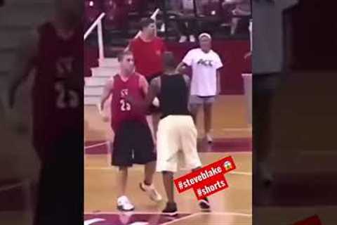 ‼️🏀 #steveblake Throwback #johngilchrist fight 😳 | #shorts