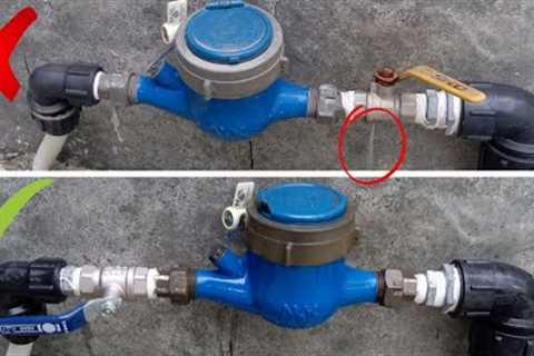 Water Meter Valve Replacement – Plumbing Work