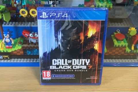 Call of Duty Black Ops 7 (PS4) Unboxing 