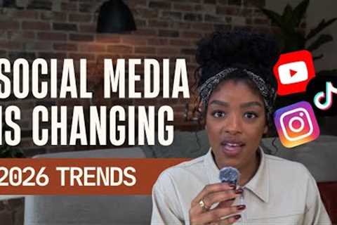 5 Social Media Trends YOU Need to Know for 2026