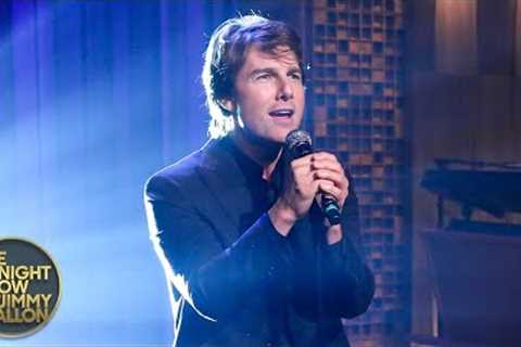 Lip Sync Battle: Tom Cruise Performs The Weeknd's Can't Feel My Face | The Tonight Show