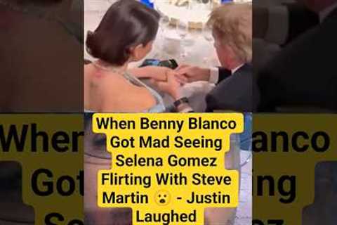 Fans Joke Benny Blanco Looked “Mad” During Selena Gomez &amp; Steve Martin Moment 😮 | Justin Got..