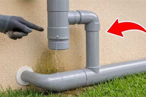 Amazing Plumbing Fix Invented by a 65-Year-Old Plumber! The Secret Tip for Connecting PVC Pipes!