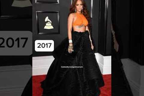 Rihanna all Grammy’s Attire#grammys #rihanna