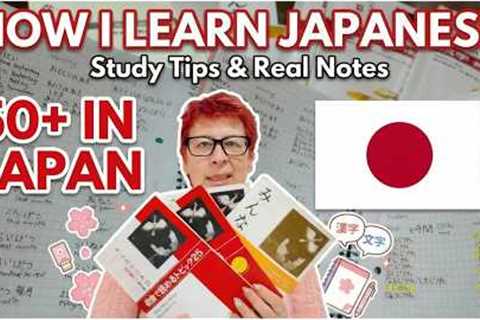 Learning Japanese as an Adult in Japan 🇯🇵 | I show my Books & How to Stay Motivated #language