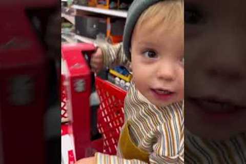 Christmas Shopping with a TWO YEAR OLD!