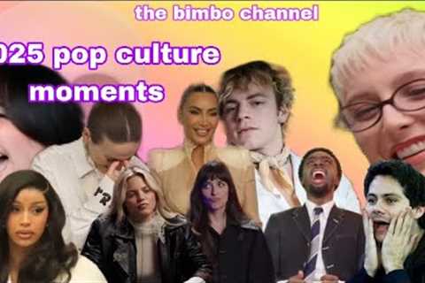 2025 Pop Culture Moments In A Nutshell