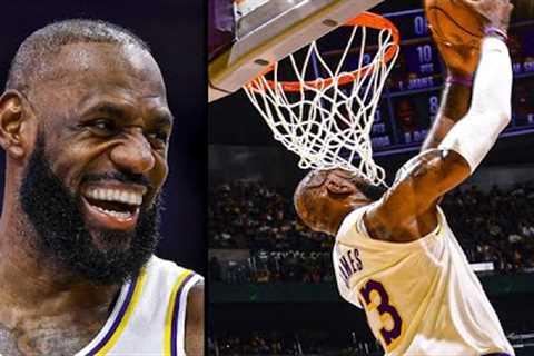 LeBron James Puts On a Dunk Fest vs Kings 😤
