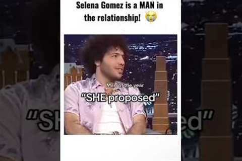 Selena is a MAN in the relationship!#selenagomez #bennyblanco #shorts