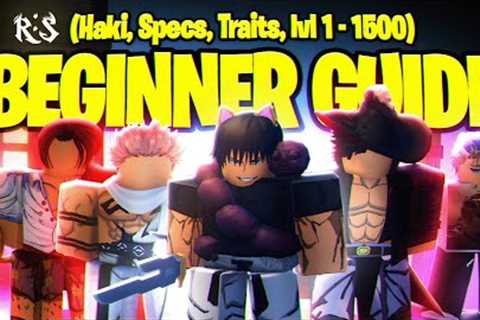 (CODE) Reign Piece COMPLETE Beginners Guide (Leveling, Specs,Traits,weapons,,Haki) Roblox