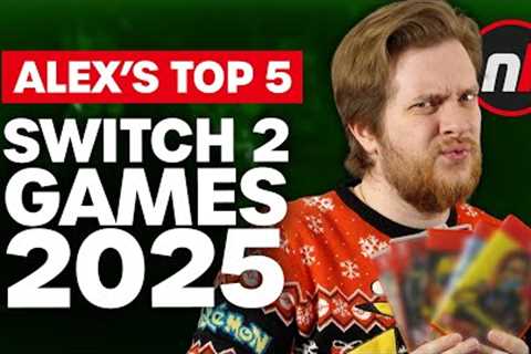 Alex's Top 5 Switch 2 Games of 2025