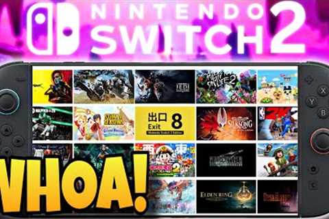A LOT of New Nintendo Switch 2 Games May Have Just LEAKED...
