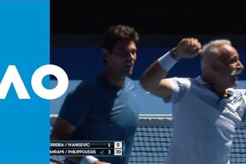 Ferreira/Ivanisevic v Bahrami/Philippoussis match highlights (2R) | Australian Open 2019
