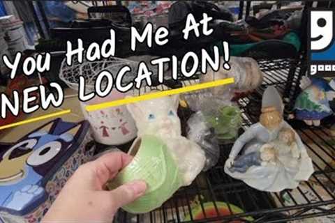 You Had Me At New Location! - Shop Along With Me - Goodwill Thrift Store
