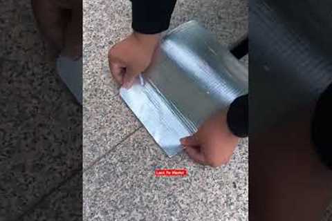 Stop Roof Water Leaks Instantly With Waterproof Patch Fix HD#waterproofing #leakrepair #roofleak