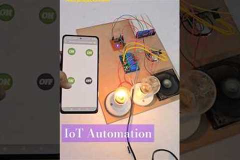 IOT Home Automation #arduino #project #iot #technology #ytshorts #ideas