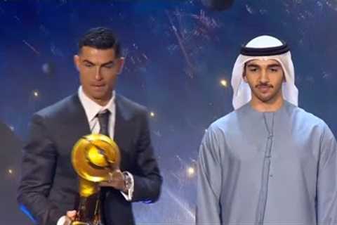 Cristiano Ronaldo wins the Globe Soccer Award for BEST MIDDLE EAST PLAYER! 2025