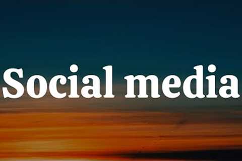 Social Media | Social media lyrics | New english song | New english songs 2025 #new #newsong #lyrics