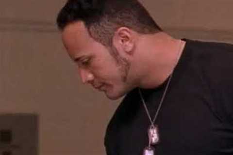 Dwayne The Rock Johnson in The Net TV series (1998-1999) - SCENE 1  -  first tv movie appearance