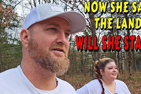 GIVING MY DAUGHTER LAND ON C'MON MOUNTAIN |tiny house, homesteading, off-grid cabin build DIY HOW TO