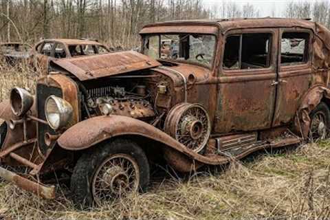 ASMR Restoration! Complete restoration of a rusty 1930 Cadillac V16 found in the woods.