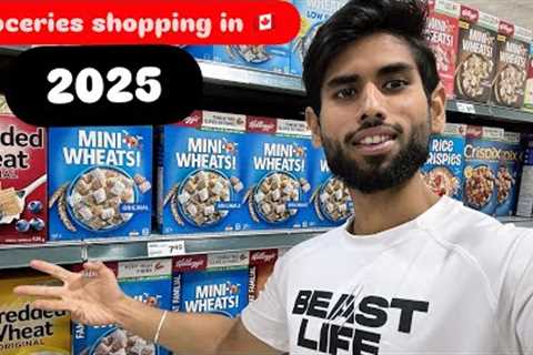 Grocery prices in Canada 🇨🇦 2025 | crazy Expenses of groceries 🥲| 
