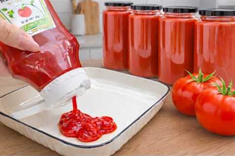 Stop Buying Ketchup! Make Delicious, Natural & Cheap Ketchup at Home | Tracy Tips