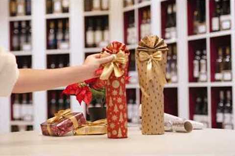 The Simple Way to Wrap A Wine Bottle