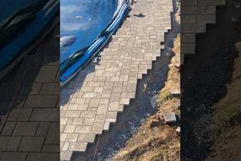 Paver Pool Deck Installation