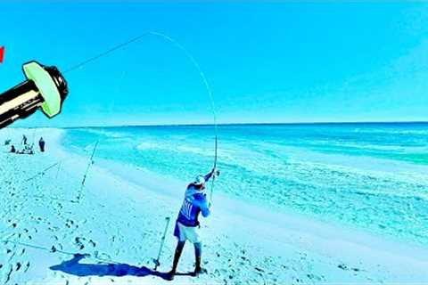 Surf Fishing Camera Captures Crazy Footage Off Florida Coast!