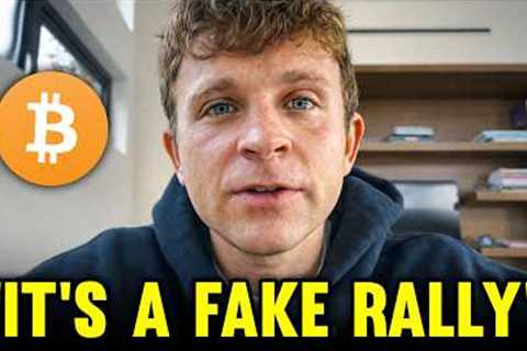 DON'T BE FOOLED! This Is the Fakest Rally Ever Recorded!” - Jack Mallers