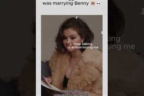 Selena's biggest mistake was marrying Benny 😭💀💍 #SelenaGomez #BennyBlanco #SelenaFamily